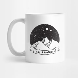 City of Starlight Velaris Acotar Book Lover, SJM Merch, A court of Thorns and Roses Fantasy Bookish Vintage Retro Mug